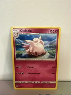 Pokemon - Clefable - 40/68 - Hidden Fates - Rare - NM/M - Image 1