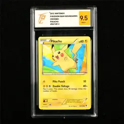 TQG 9.5 MINT+ 2012 Pokemon ENG Pikachu 50/149 C - Image 1