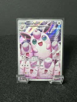 Pokemon TCG Wigglytuff IR 105/94 from Phantasmal Flames MINT PACK FRESH - Image 1