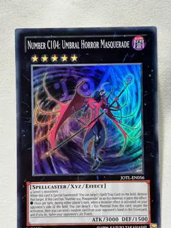 Number C104: Umbral Horror Masquerade (UTR) JOTL-EN056 - Slight damage on back - Image 1