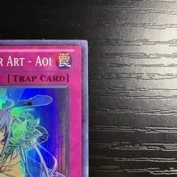 Spiritual Water Art - Aoi Unlimited Super Rare Astral Pack 2 AP02-EN012 DMG - Image 3