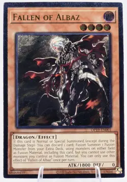 Fallen Of Albaz - OP19-EN001 (Ultimate Rare) - NM - Yu-Gi-Oh! - Image 1