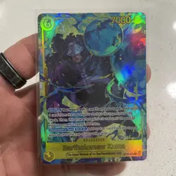 One Piece TCG Bartholomew Kuma OP12-119 Secret Rare ALT ART - Image 3