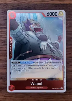 One Piece Two Legends - Op-08 Wapol - Foil - Image 2