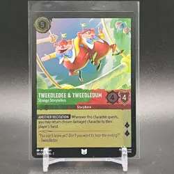 *FOIL* Lorcana Archazia's Island: TweedleDee & TweedleDum 103/204 Cold Foil - Image 1