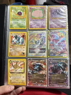 Pokemon Card Binder Collection Lot Vintage Most 1999 Wizard From Childhood TCG - Image 1
