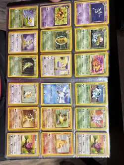 Pokemon Card Binder Collection Lot Vintage Most 1999 Wizard From Childhood TCG - Image 4