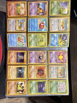 Pokemon Card Binder Collection Lot Vintage Most 1999 Wizard From Childhood TCG - Image 5