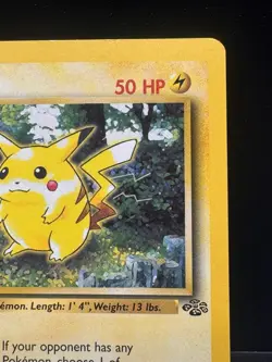 Pikachu 1st Edition Jungle 60/64 Vintage Pokemon Card - Image 3
