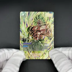 Broly Br FB06-120 SCR Alt Art Fusion World Dragon Ball Super Card NM ✅ - Image 1