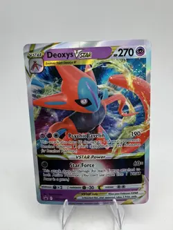 Pokemon TCG SWSH: Sword & Shield Promo Cards #SWSH268 Deoxys VSTAR - Image 1
