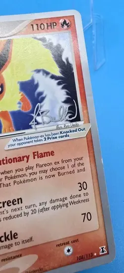 Flareon EX 108/113 Jimmy Ballard 2006 World Championships - Pokemon Card - Image 4