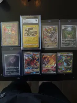 RARE Pokemon Card Lot + 1 Graded - Image 1