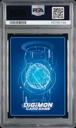 PSA 9 Mint Machinedramon EX1-073 SEC Alternate Art Digimon Card Game Slab - Image 2