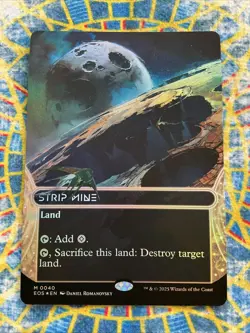 Strip Mine (0040) (Borderless) Edge of Eternities Foil - Image 1