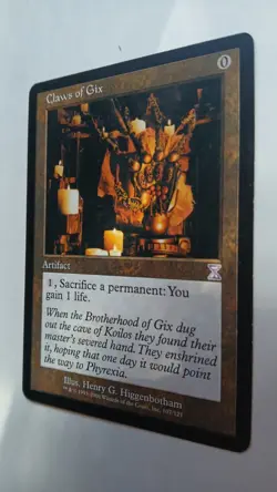 MTG 1x Claws of Gix / Time Spiral "Timeshifted" / LP / English / Magic - Image 2