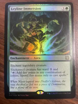 MTG - Leyline Immersion 21 - March of the Machine: The Aftermath Foil Rare - NM - Image 1