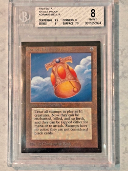 Kormus Bell Beta / 1st Edition Artist Proof AP ~ MTG/Magic BGS Graded 8 NM-MT - Image 1