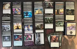 MtG Custom Commander Mono Black Deck - Massacre Girl, Known Killer - Bracket 2 - Image 2