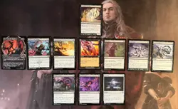 MtG Custom Commander Mono Black Deck - Massacre Girl, Known Killer - Bracket 2 - Image 3