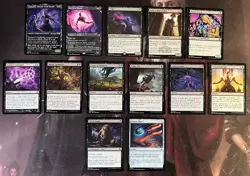 MtG Custom Commander Mono Black Deck - Massacre Girl, Known Killer - Bracket 2 - Image 4