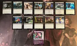 MtG Custom Commander Mono Black Deck - Massacre Girl, Known Killer - Bracket 2 - Image 5