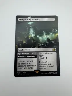 Midgar, City of Mako - Borderless Rare Regular #R313 - Final Fantasy MTG NM - Image 1
