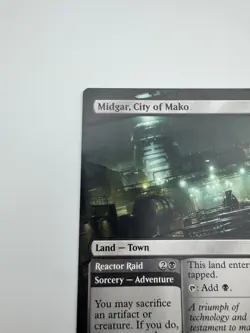 Midgar, City of Mako - Borderless Rare Regular #R313 - Final Fantasy MTG NM - Image 2