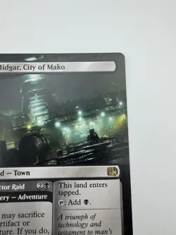Midgar, City of Mako - Borderless Rare Regular #R313 - Final Fantasy MTG NM - Image 3