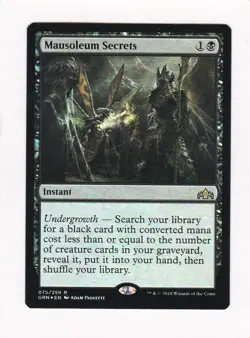 Magic: MTG: Guilds of Ravnica: Foil: Mausoleum Secrets - Image 1