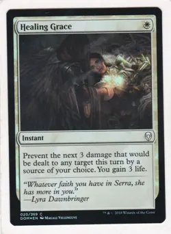 Magic: MTG: Dominaria: Foil: Healing Grace - Image 1