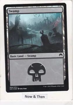 Magic: MTG: Origins: Foil: Swamp #264 - Image 1