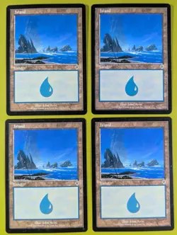 Island (336) x4 Invasion 4x Magic the Gathering MTG - Image 1