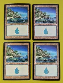 Island (337) x4 Invasion 4x Magic the Gathering MTG - Image 1