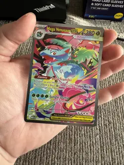 Pokemon TCG Mega Venusaur EX Special Illustration 177/132 Rare Mega Evolution - Image 1