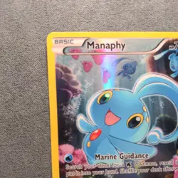 Pokemon English - Black Star Promo - Manaphy XY113 - LP/NM - Image 3