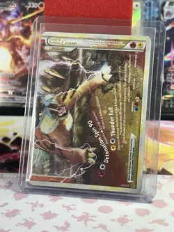 Pokemon Entei & Raikou Legend 94/95 Unleashed LEGEND Thunder Fall Spin - Image 2
