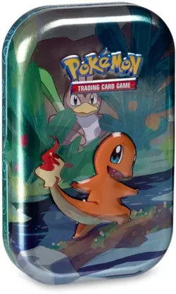 Kanto Friends Mini Tin 2 Booster Pack New Sealed Pokemon TCG - Image 1