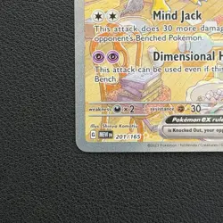 Pokemon TCG Alakazam ex Scarlet & Violet 151 201/165 SIR - NM - Image 5