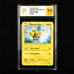 TQG 9.5 MINT+ 2016 Pokemon ENG Pikachu Libre 14/30 - Image 1