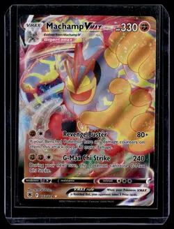 Pokemon TCG SWSH10: Astral Radiance #073/189 Machamp VMAX - Image 1
