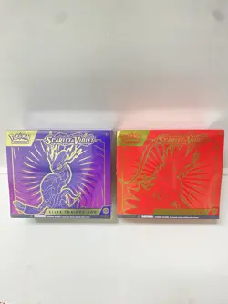 Pokemon Elite Trainer Box Set: Scarlet And Violet ETB Koraidon & Miraidon - Image 1