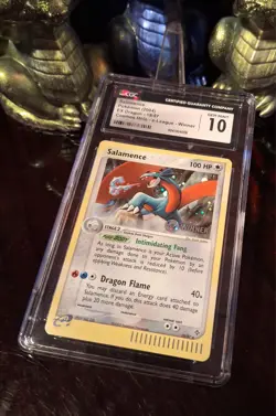 ✨2004 Pokemon Salamence EX e-League Winner CGC / PSA 10✨ - Image 4