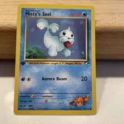 Pokemon TCG Misty's Seel 88/132 1st Edition Gym Heroes common WOTC vintage - Image 5