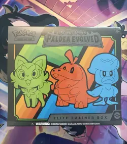 Pokemon TCG: Scarlet & Violet - Paldea Evolved Elite Trainer Box New Sealed 820650853661 - Image 1