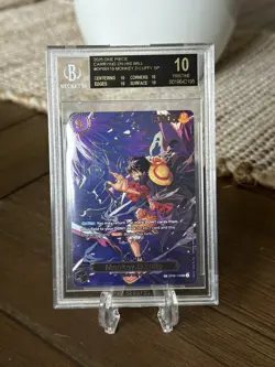 Monkey.D.Luffy - OP09-119 (SP) OP09-119 Carrying On His Will BGS 10 Black Label - Image 1