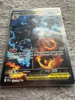 Mega Charizard X EX Rare Foil 360 HP Pokemon TCG Card 125/094 PFL Set - Image 5
