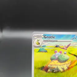 Grotle Illustration Rare 164/162 Pokemon Card - SV05: Temporal Forces - NM - Image 3