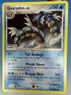Gyarados 19/100 Diamond & Pearl Stormfront Non-holo Rare 2008 Pokemon Card - Image 1