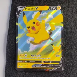 Pokemon Cards Pikachu V SWSH143 SWSH Celebrations Black Star Promo NM - Image 2